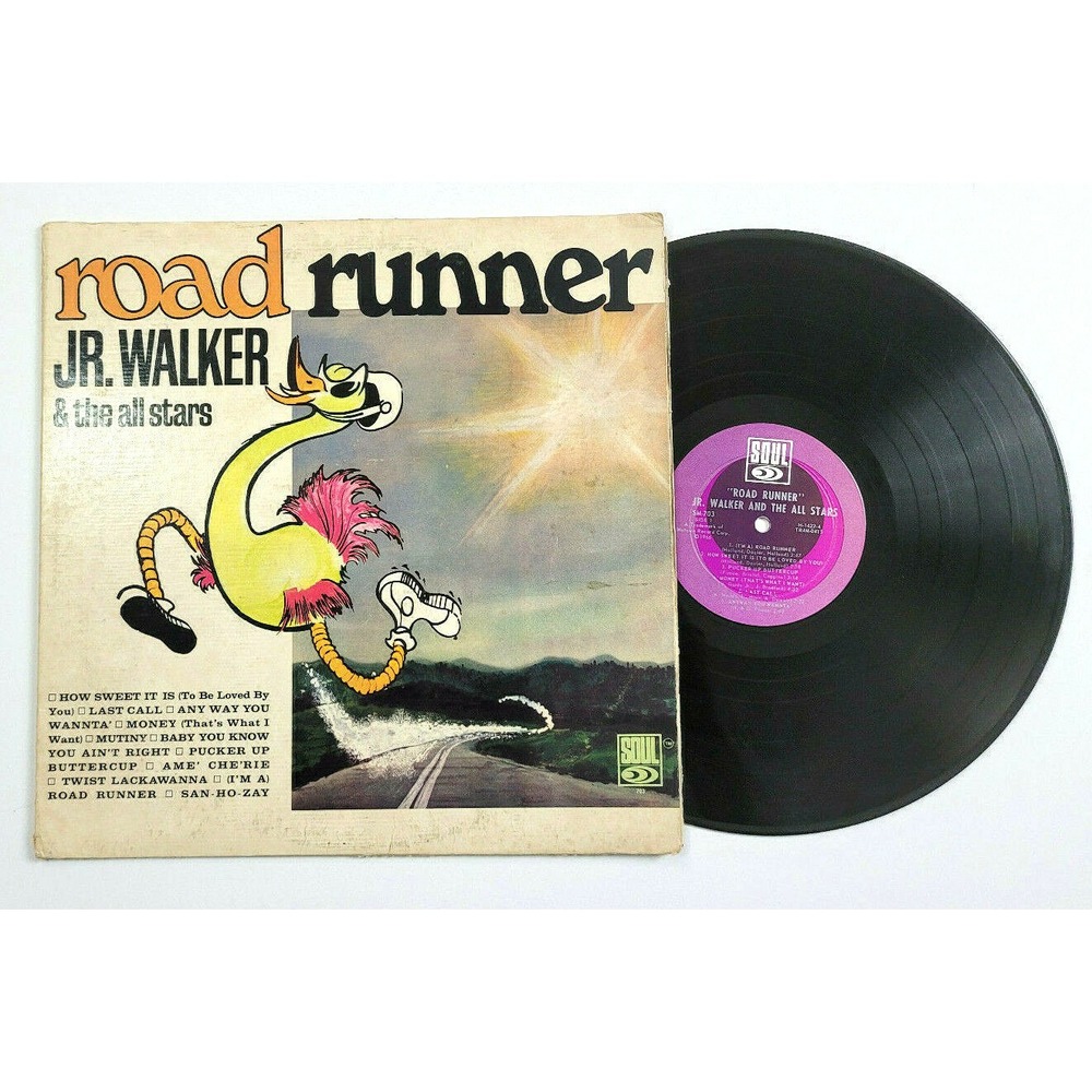 JR. WALKER AND THE ALL-STAR - ROAD RUNNER - SOUL LP